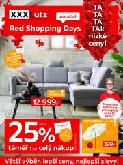xxxlutz - Leták XXXLutz - Red Shopping Days od 12.05. do 25.05.