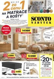 sconto-nabytek - Leták SCONTO Nábytek od 12.02. do 02.03.