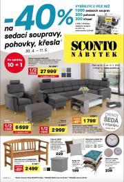 sconto-nabytek - Leták SCONTO Nábytek od 30.04. do 11.05.