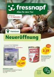 fressnapf - Fressnapf - Neueröffnung-Prospekt gültig vom 04.09. bis 06.09.