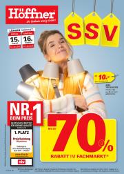 hoeffner - Höffner - Möbelangebote-Prospekt gültig vom 13.08. bis 26.08.