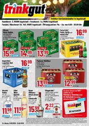 trinkgut - Trinkgut - Ingolstadt-Prospekt gültig vom 18.08. bis 23.08.
