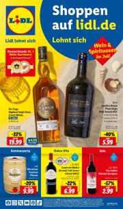 lidl - Lidl - Wein und Spirituosen-Prospekt gültig vom 01.07. bis 31.07.