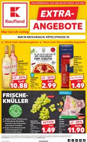 kaufland - Kaufland - Neckarsulm-Prospekt gültig vom 10.07. bis 16.07.