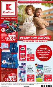 kaufland - Kaufland - Ready for School-Prospekt gültig vom 21.08. bis 03.09.