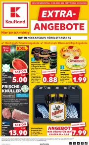 kaufland - Kaufland - Neckarsulm-Prospekt gültig vom 21.08. bis 27.08.