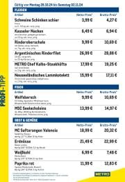 metro - Metro - Profi-Tipp-Prospekt gültig von 28.10. bis 02.11.