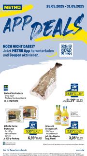 metro - Metro - App Deals-Prospekt gültig von 26.05. bis 31.05.