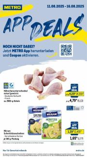 metro - Metro - App Deals-Prospekt gültig vom 11.08. bis 16.08.