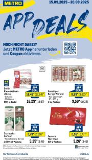 metro - Metro - App Deals-Prospekt gültig vom 15.09. bis 20.09.