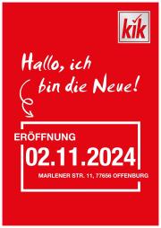 kik - KiK - Neueröffnung in Offenburg-Prospekt gültig von 02.11. bis 02.11.