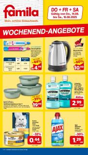 famila-nordwest - Famila Nordwest - Wochenend-Angebote-Prospekt gültig vom 14.08. bis 16.08.