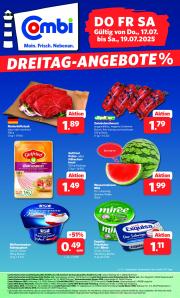 combi - Combi - Dreitag Angebote-Prospekt gültig vom 17.07. bis 19.07.
