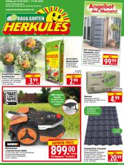 herkules - Herkules - Bau & Garten-Prospekt gültig vom 16.06. bis 21.06.