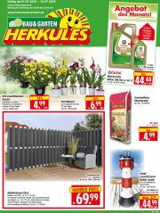 herkules - Herkules - Bau & Garten-Prospekt gültig vom 07.07. bis 12.07.