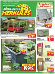 herkules - Herkules - Bau & Garten-Prospekt gültig vom 18.08. bis 23.08.
