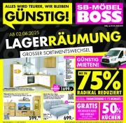 moebel-boss - SB Möbel BOSS - Neubrandenburg-Prospekt gültig vom 02.06. bis 22.06.