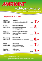 markant-freu-dich-drauf - Markant Freu Dich Drauf - Mittagstisch-Prospekt gültig von 05.05. bis 10.05.