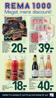 rema-1000 - Rema 1000 tilbudsavis gyldig fra 22.06. til 28.06.