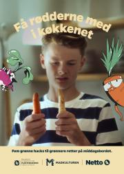 netto - Netto - Få rødderne med i køkkenet - 5 grønne hacks tilbudsavis gyldig fra 18.08. til 31.10.