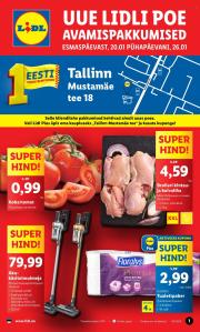 lidl - Lidl kliendileht - Tallinn,Mustamäe tee (20.01 - 26.01.2025)