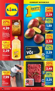 lidl - Lidl kliendileht - Kliendilehed (20.01 - 26.01.2025)