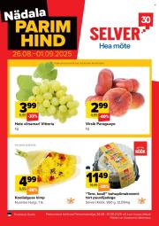 selver - Selver kliendileht - Nädala parim hind (26.08 - 1.09.2025)