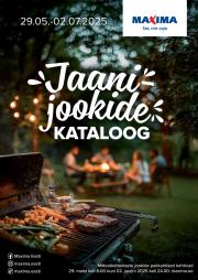 maxima - Maxima kliendileht - Jaanijookide kataloog (29.05 - 2.07.2025)