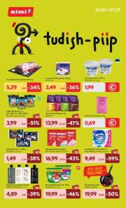 rimi - Rimi kliendileht - tudish - piip (1.07 - 7.07.2025)