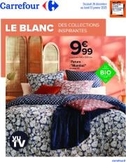 carrefour - Catalogue Carrefour - Le Blanc valable dès 26/12 - 13/01