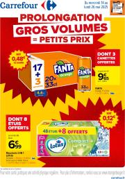 carrefour - Catalogue Carrefour - Gros volumes, petits prix valable dès 14/05 - 26/05
