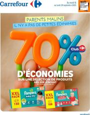carrefour - Catalogue Carrefour - Prents malins il N’y a pas de petites éconimies valable du 16/09 au 29/09