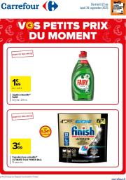 carrefour - Catalogue Carrefour - Vos petits prix du moment valable du 23/09 au 29/09