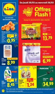 lidl - Catalogue Lidl valable dès 20/03 - 26/03