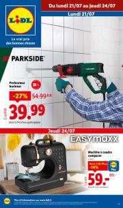 lidl - Catalogue Lidl - Les bonnes affaires de la semaine valable du 21/07 au 24/07