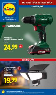 lidl - Catalogue Lidl - Les bonnes affaires de la semaine valable du 18/08 au 21/08