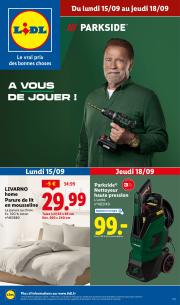 lidl - Catalogue Lidl - Les bonnes affaires de la semaine valable du 15/09 au 18/09
