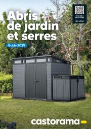 castorama - Catalogue Castorama - Abris de jardin et serres valable dès 25/02 - 19/03