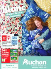 auchan - Catalogue Auchan - Cap sur le blanc, changez de décor à prix mini valable dès 26/12 - 07/01