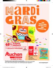 auchan - Catalogue Auchan supermarché - Les gros prix on en fait des confettis dans votre super valable dès 25/02 - 08/03