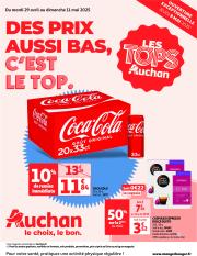 auchan - Catalogue Auchan - Des prix aussi bas, c'est le top valable dès 29/04 - 11/05