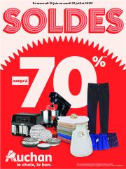 auchan - Catalogue Auchan - Jusqu'à -70% valable du 25/06 au 22/07
