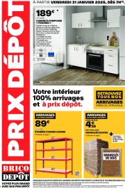 brico-depot - Catalogue Brico Dépôt valable dès 31/01 - 20/02