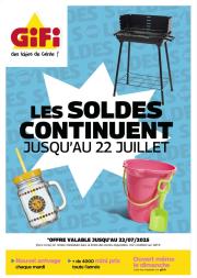 gifi - Catalogue Gifi valable du 14/07 au 22/07