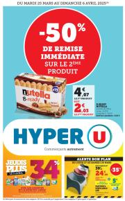 super-u - Catalogue Hyper U - Les prix bas de la semaine valable dès 25/03 - 06/04