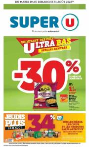 super-u - Catalogue Super U valable du 19/08 au 31/08