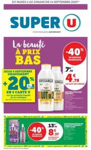 super-u - Catalogue Super U valable du 02/09 au 14/09