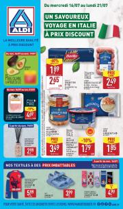 aldi - Catalogue ALDI valable du 16/07 au 21/07