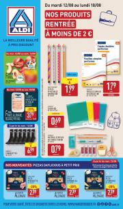 aldi - Catalogue ALDI valable du 12/08 au 18/08