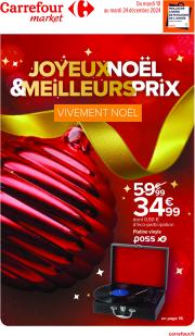 carrefour-market - Catalogue Carrefour Market - Noël valable dès 10/12 - 24/12